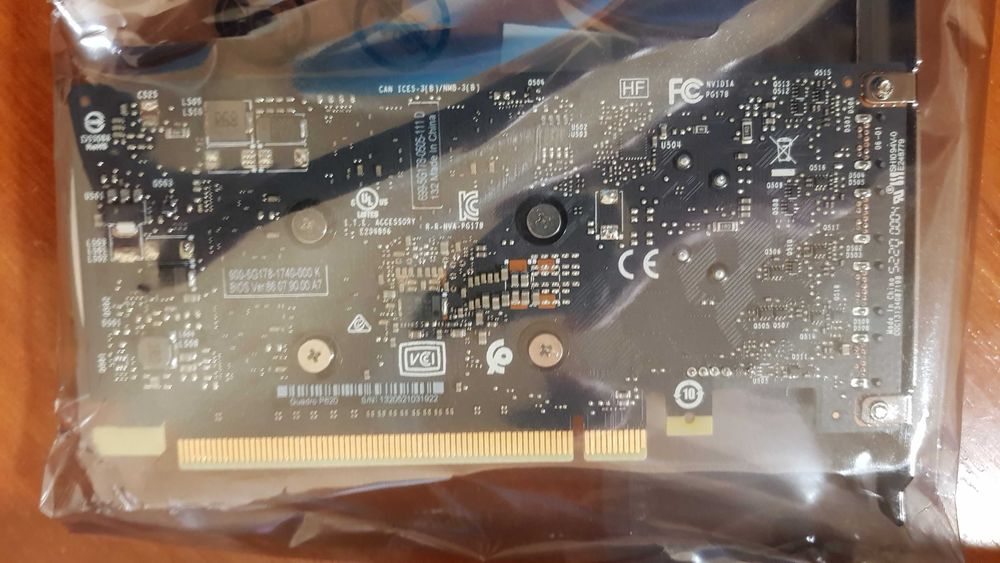 Видеокарта PNY Quadro P620 V2 2GB GDDR5 128bit (VCQP620V2-SB)