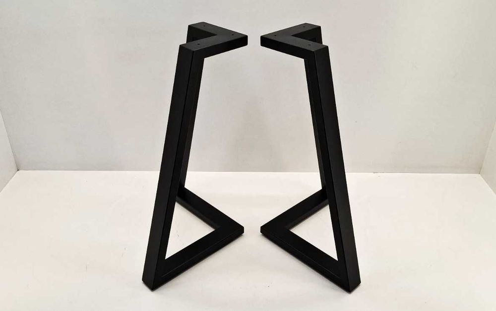 Опори для столу з металу | Ніжки Лофт, підстілля для стільниці