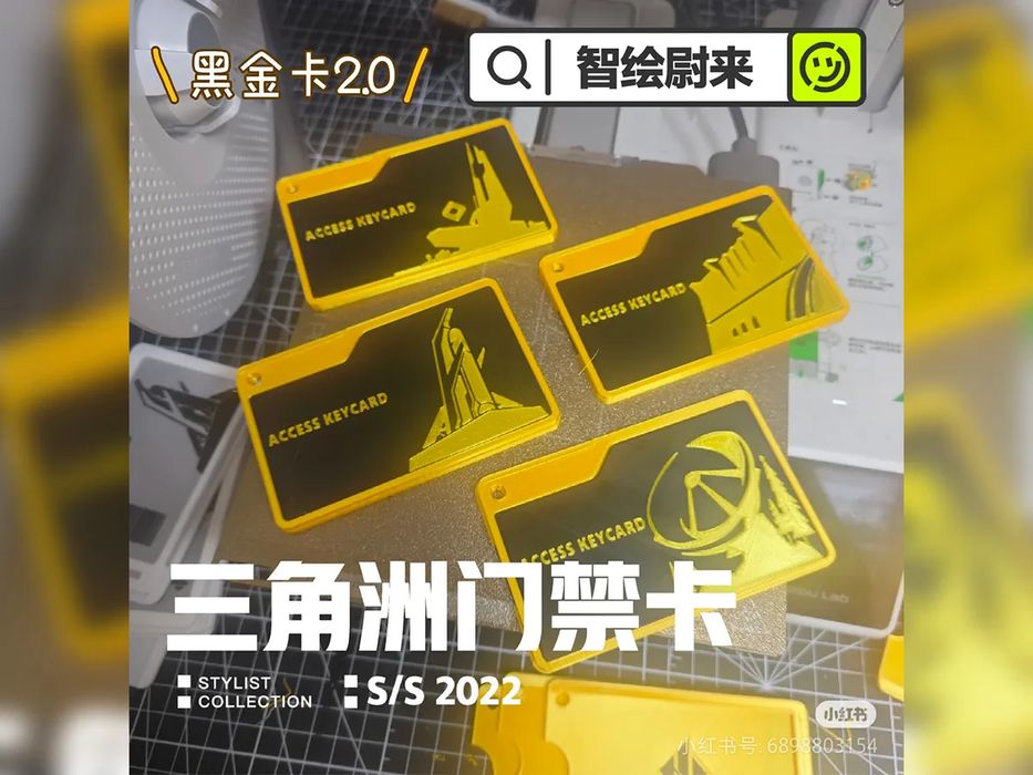 Delta Action Access Card - Black Gold 2.0 (AMS Required)64751569096193120