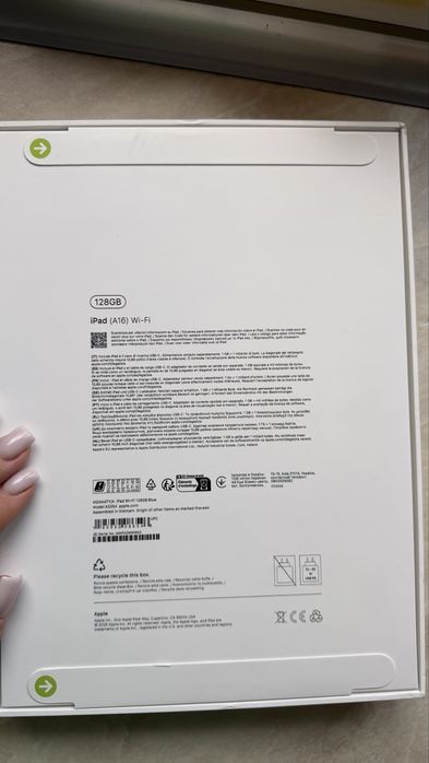 Apple iPad (A16) Wi-Fi Blue 128 GB
