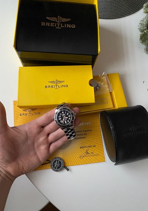 Przepiekny Breitling Superocean w świetnym stanie