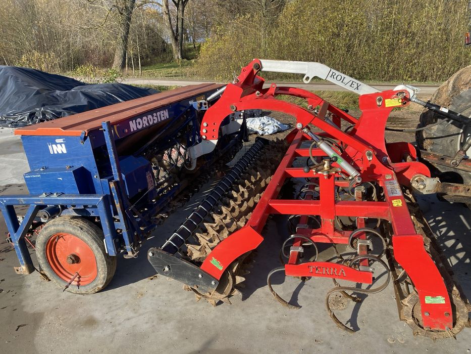 Agregat uprawowo siewny Rolex / Nordsten 3m