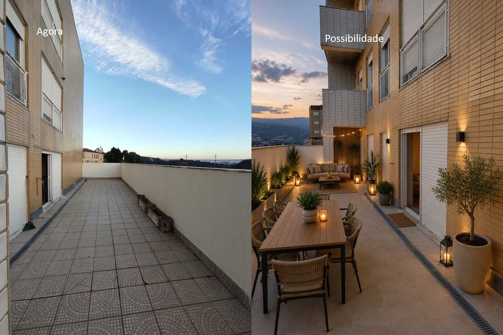 Apartamento T3 no centro de Vila Real