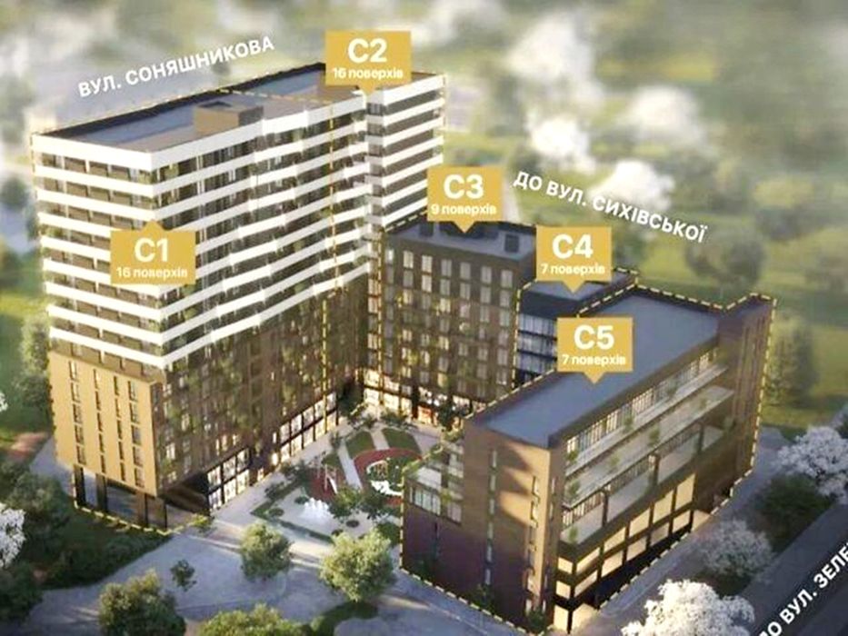 Продаж 2-кімн.квартири в новобудові ЖК Auroom Solar вул.Соняшникова 32