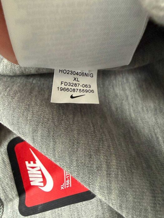 ОРИГІНАЛ! Штани Nike Tech Fleece Joggers XL Kids Grey | FD3287-063