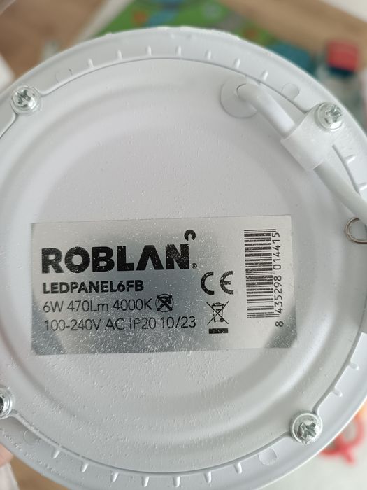 Luzes led encastrar 12 e 6w