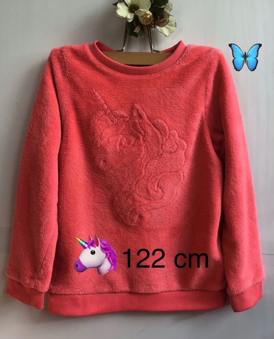 H&M Dziecięca Moda  z jednorożcem 122 cm 6-7 lat