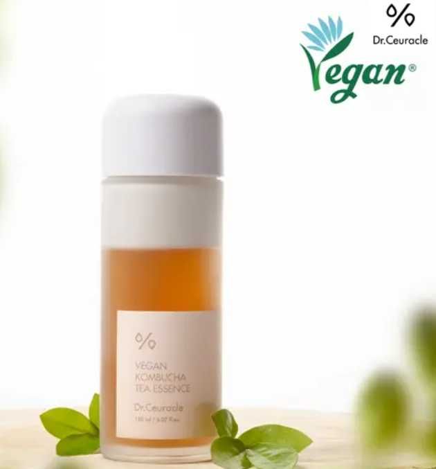 Dr. ceuracle vegan kombucha–зволожуюча есенція і крем з комбучею 30+50