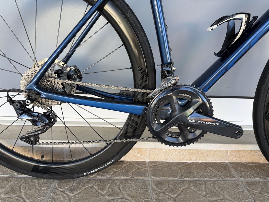 Bicicleta Scott c/rodas em carbono - Disco