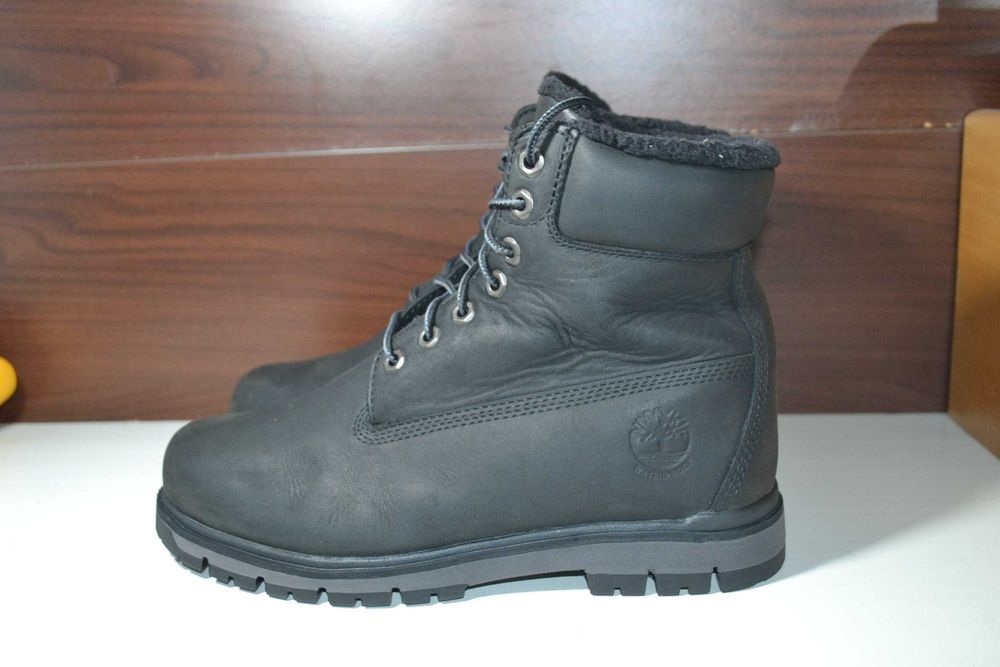 timberland waterproof 41р ботинки зимние кожаные на меху оригинал