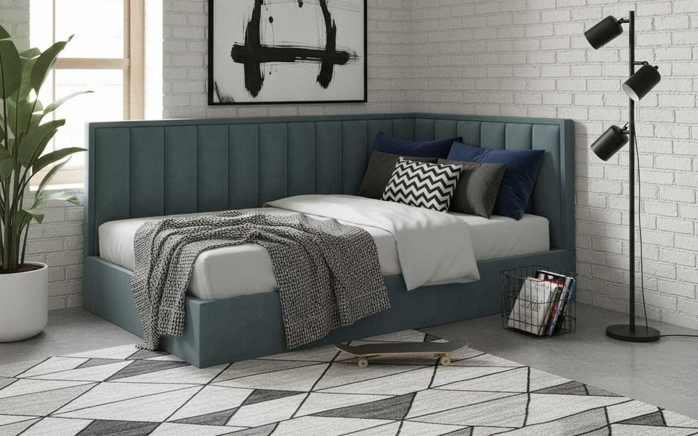 Кровать «Этна М» 90*200— практичность и комфорт с нишей для белья