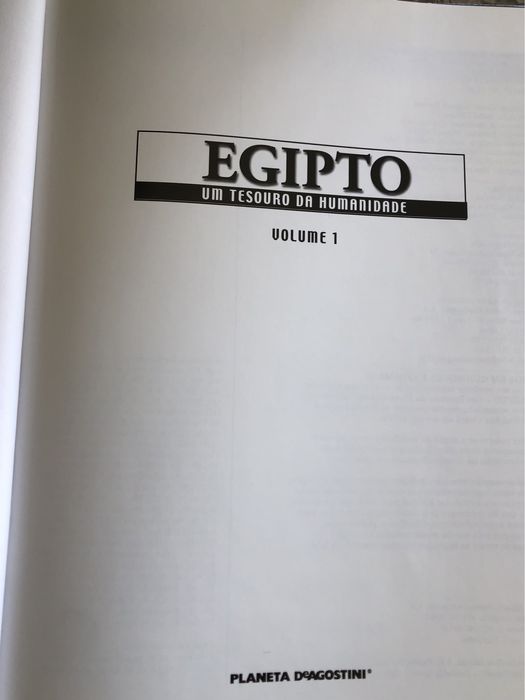 Coleção completa: Egipto um tesouro da humanidade - Planeta deAgostini
