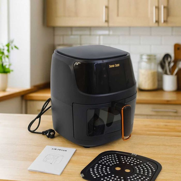 Електричний аерогриль аерофритюрниця мультипіч QF-605 Без олії 8л