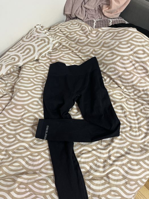 nowe legginsy gym glamour push up 2.0