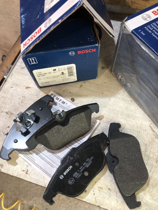 Колодки тормозні Mercedes задні c- (204) E-(207)