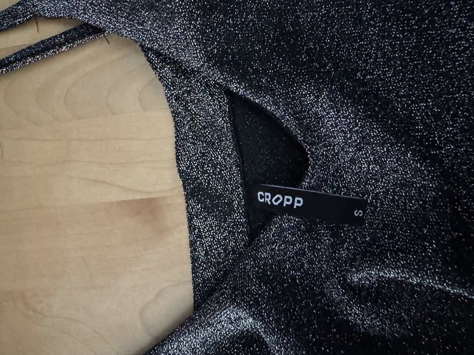 Srebrne świecące body