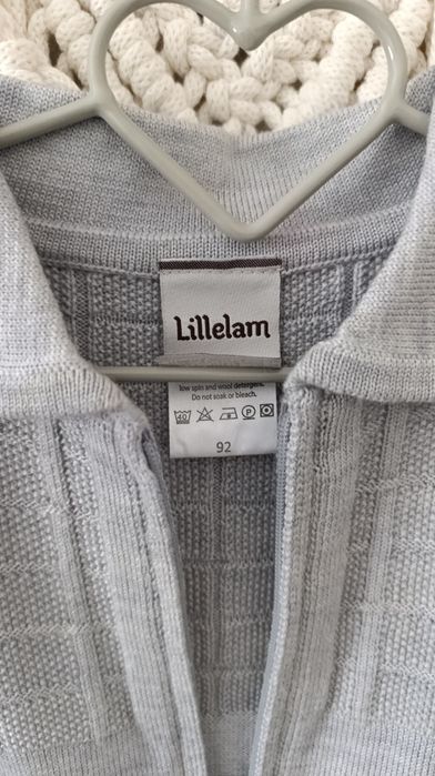 Lillelam kombinezon merino Muminek roz.92