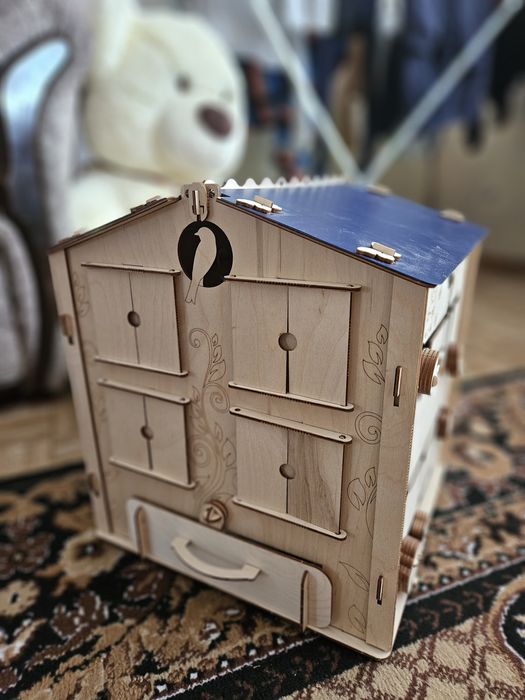 Бизи кубик- домик