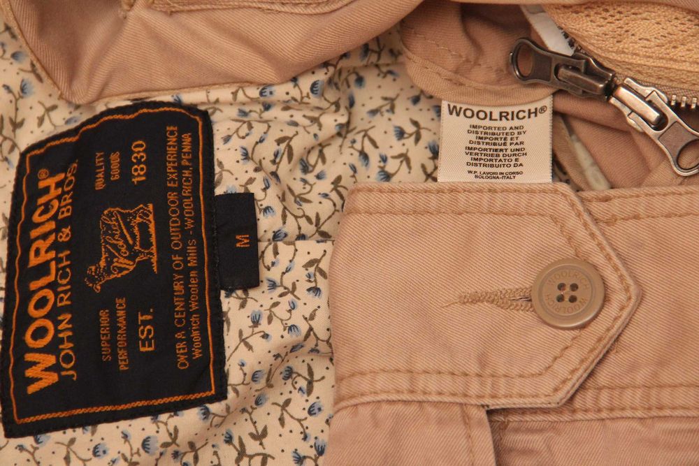 Woolrich Multipocket jacket рр M куртка из хлопка