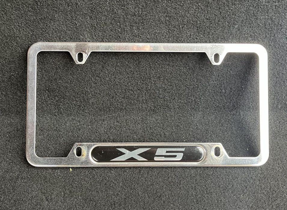 Рамка номера BMW X5