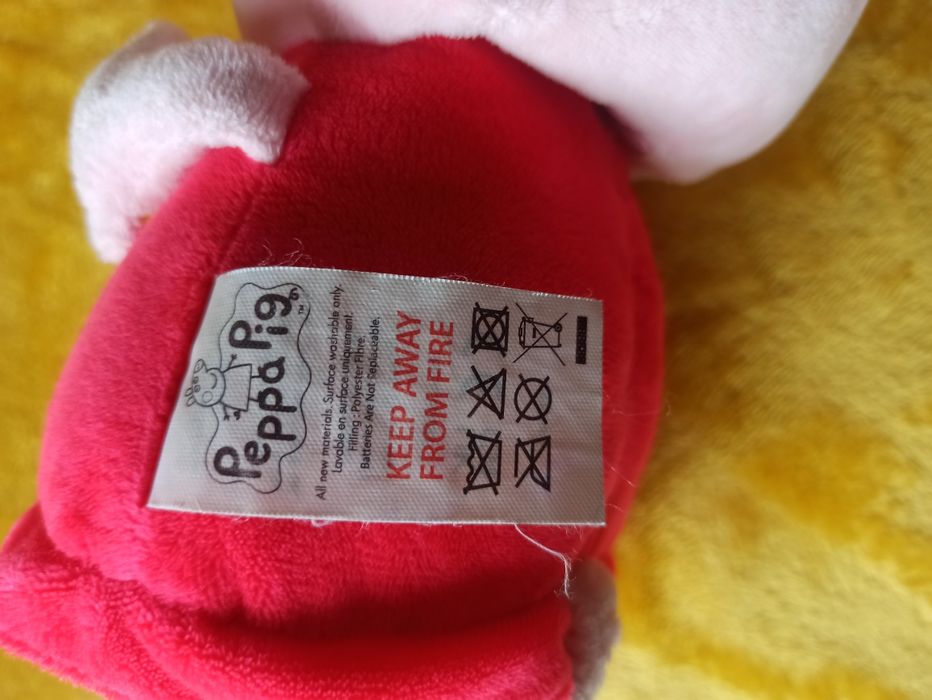 Maskotka świnka Peppa.