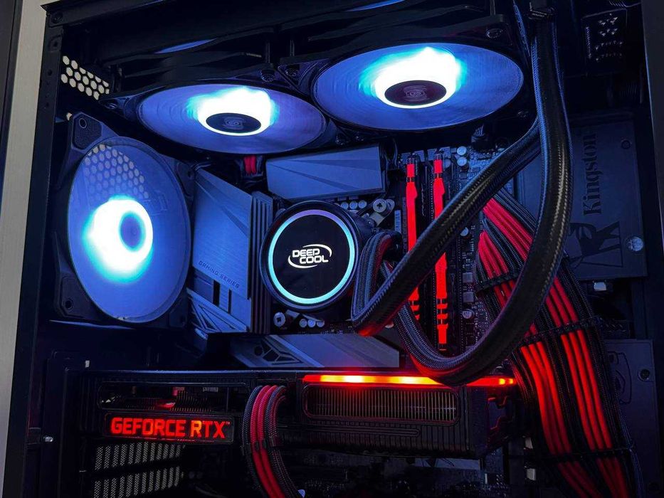 Продам ігровий ПК RTX 3060Ti + Core I7 11700k + 32GB DDR4 + 1.5TB SSD