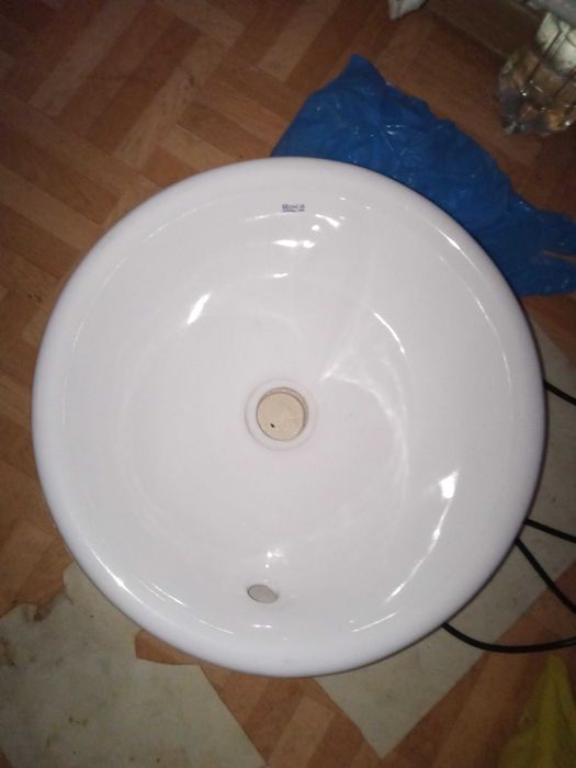 UMYWALKA Nablatowa BIAŁA Okrągła 35 cm