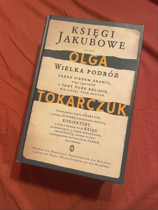 Księgi jakubowe nowa Tokarczuk