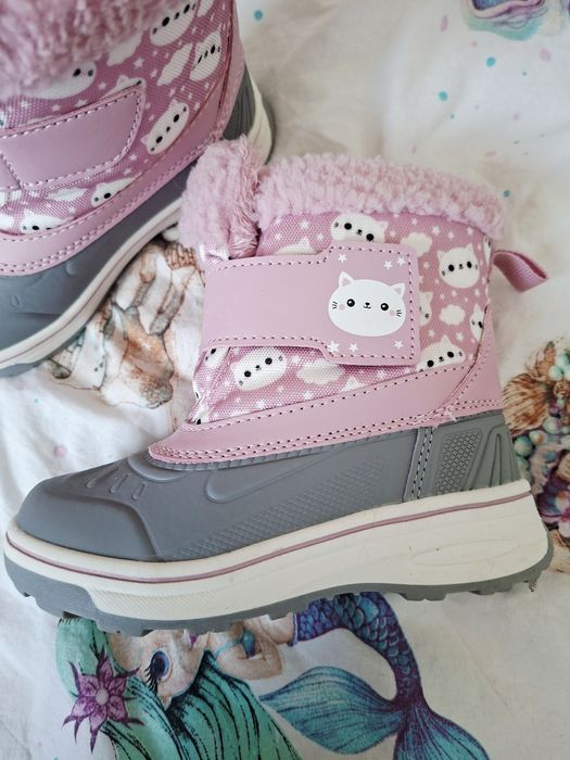 Buty-śniegowce dziecięce r.25