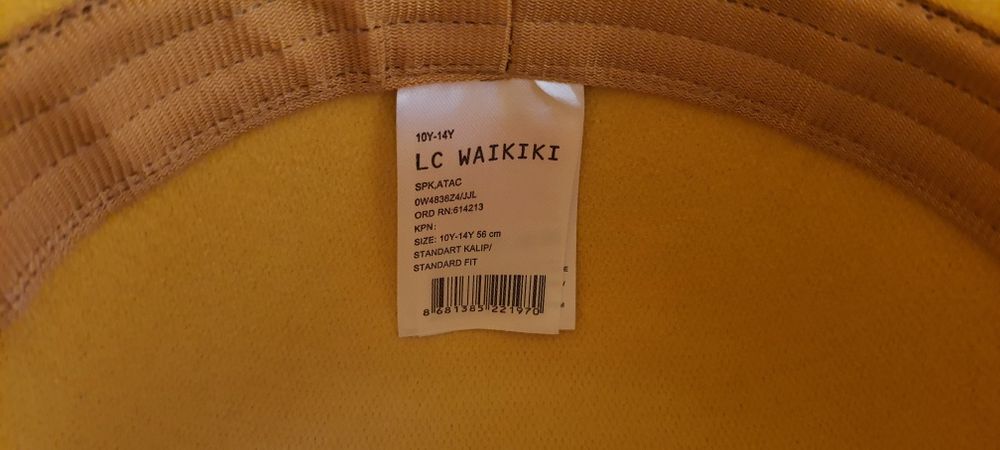 Капелюх жовтий з вушками LC Waikiki