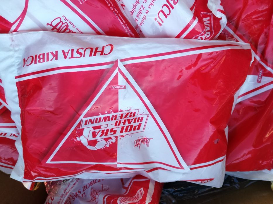 Chusta kibica duża.