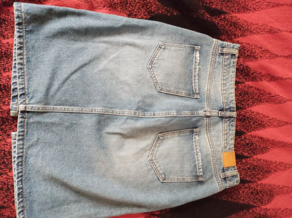 Юбка  джинсовая.