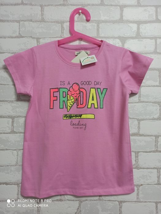 Итальянская футболка для девочки