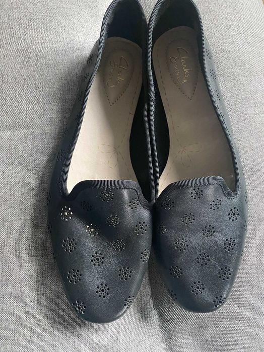 Балетки Clarks стелька 24,5 см