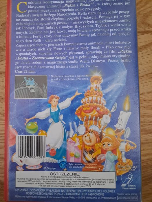 Kaseta Piękna i Bestia