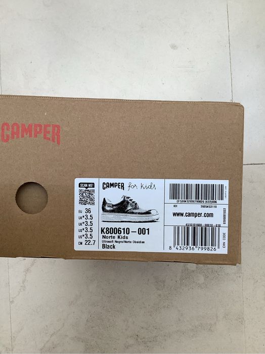 Sapatos novos Camper norte unisexo