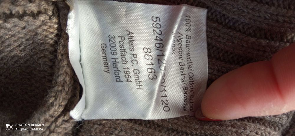 Bardzo ciepły męski sweter Pierre Cardin