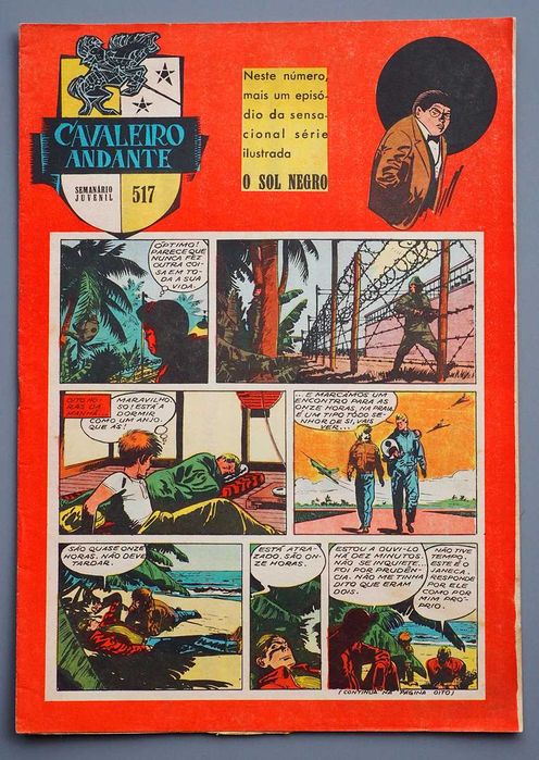 Banda Desenhada Antiga - Cavaleiro Andante - 1961