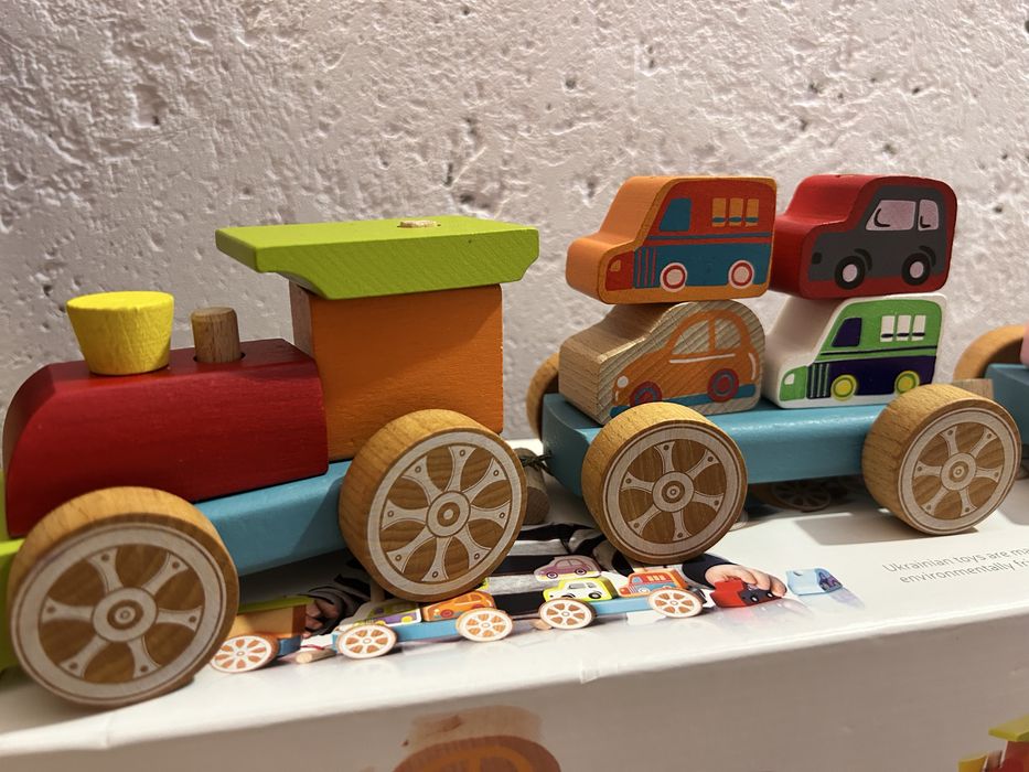 Cubika Поїзд з машинками