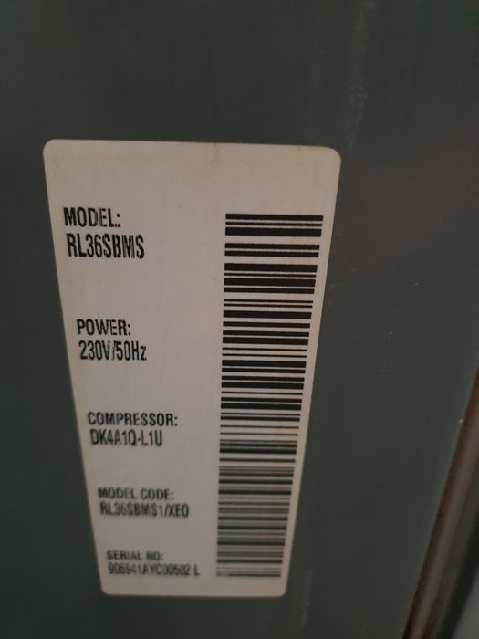 Górne drzwi chłodziarki Samsung RL36SBMS