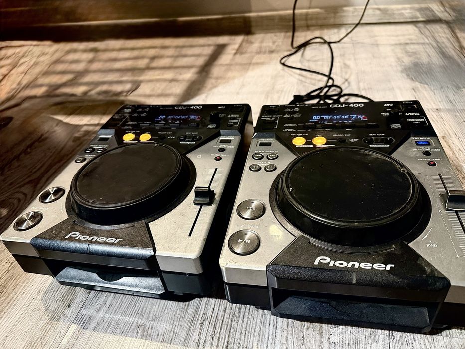 2× Pioneer CDJ-400 – komplet odtwarzaczy DJ USB / CD – Śląskie
