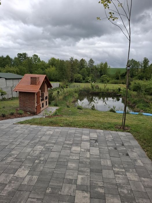Agroturystyka nad stawem JURA rzeka staw kajak wędkowanie