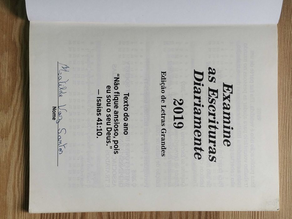 Examine as Escrituras Diariamente - Livro
