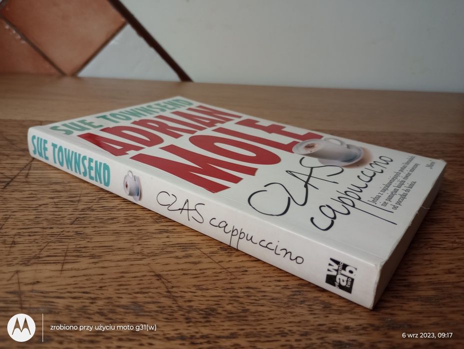 Czas cappuccino. Adrian Mole.