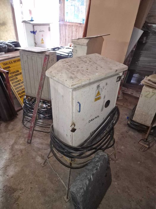 Rozdzielka elektryczna + licznik + przewód