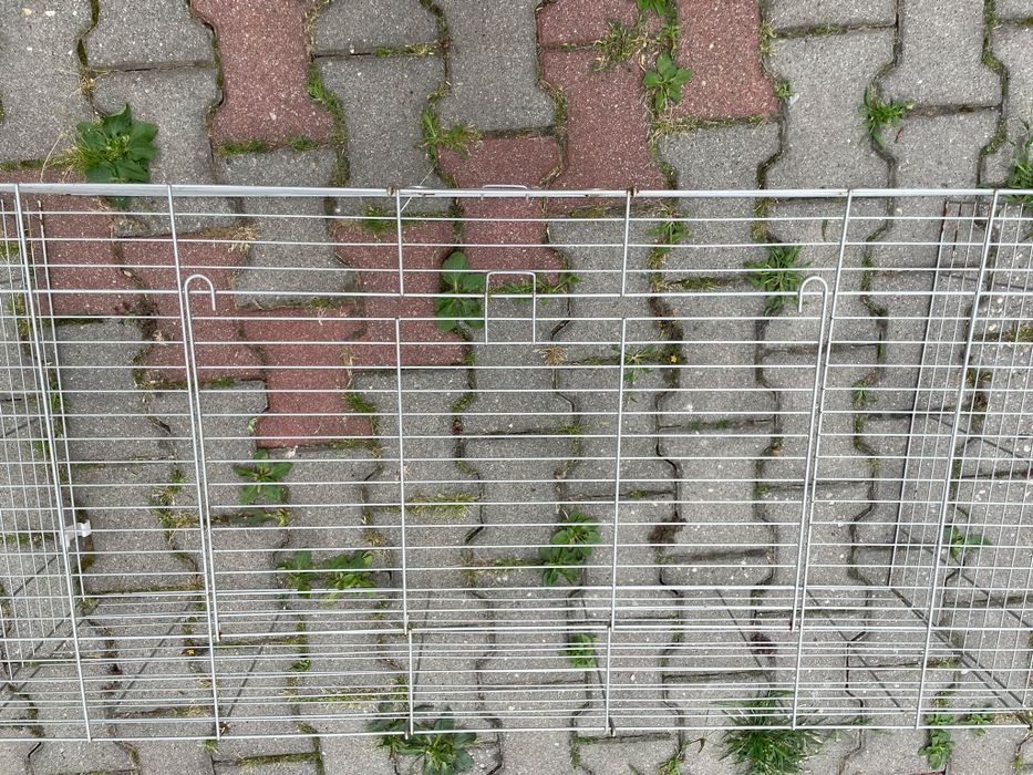 Metalowa Góra z klatki dla zwierząt 116,5x58cm