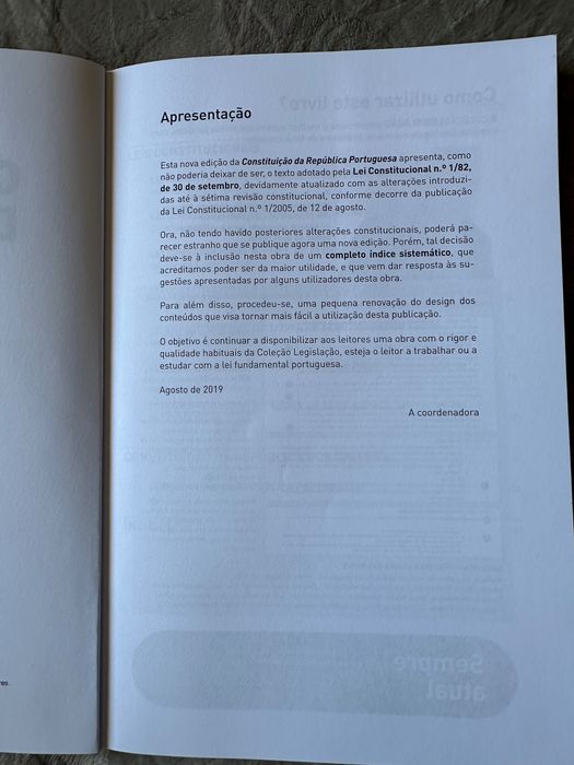 Constituição da República Portuguesa