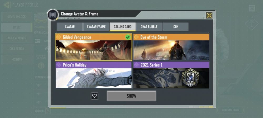 Продам олд  акк в Call of Duty Mobile "не дорого"