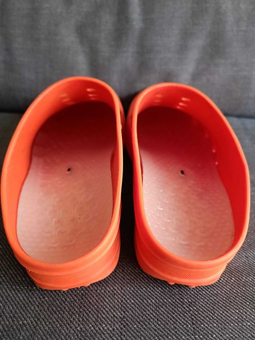 Socas hospitalares laranja tamanho 35/36