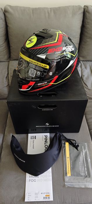 Vendo Capacete Scorpion Exo R1 EVO II Air